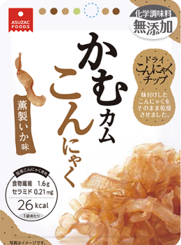 かむカムこんにゃく 薫製いか味