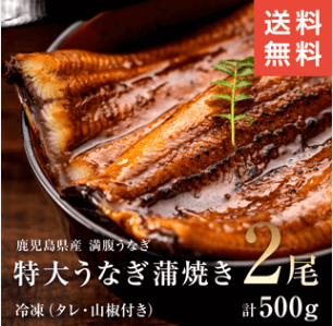 満腹うなぎ2匹